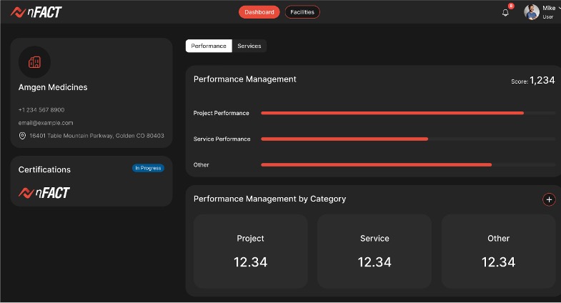 vendor dashboard